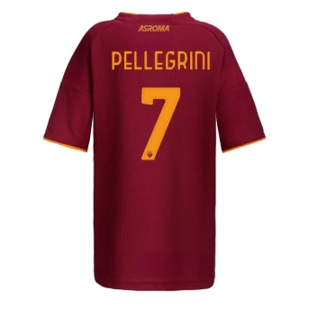 Billige Fotballdrakt AS Roma Lorenzo Pellegrini #7 Replika Hjemmedrakt Dame 2025-26 Kortermet